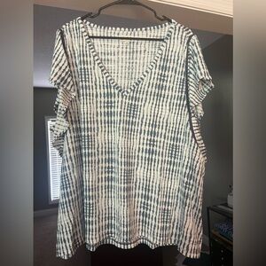 Wonderly size 3X short sleeve top